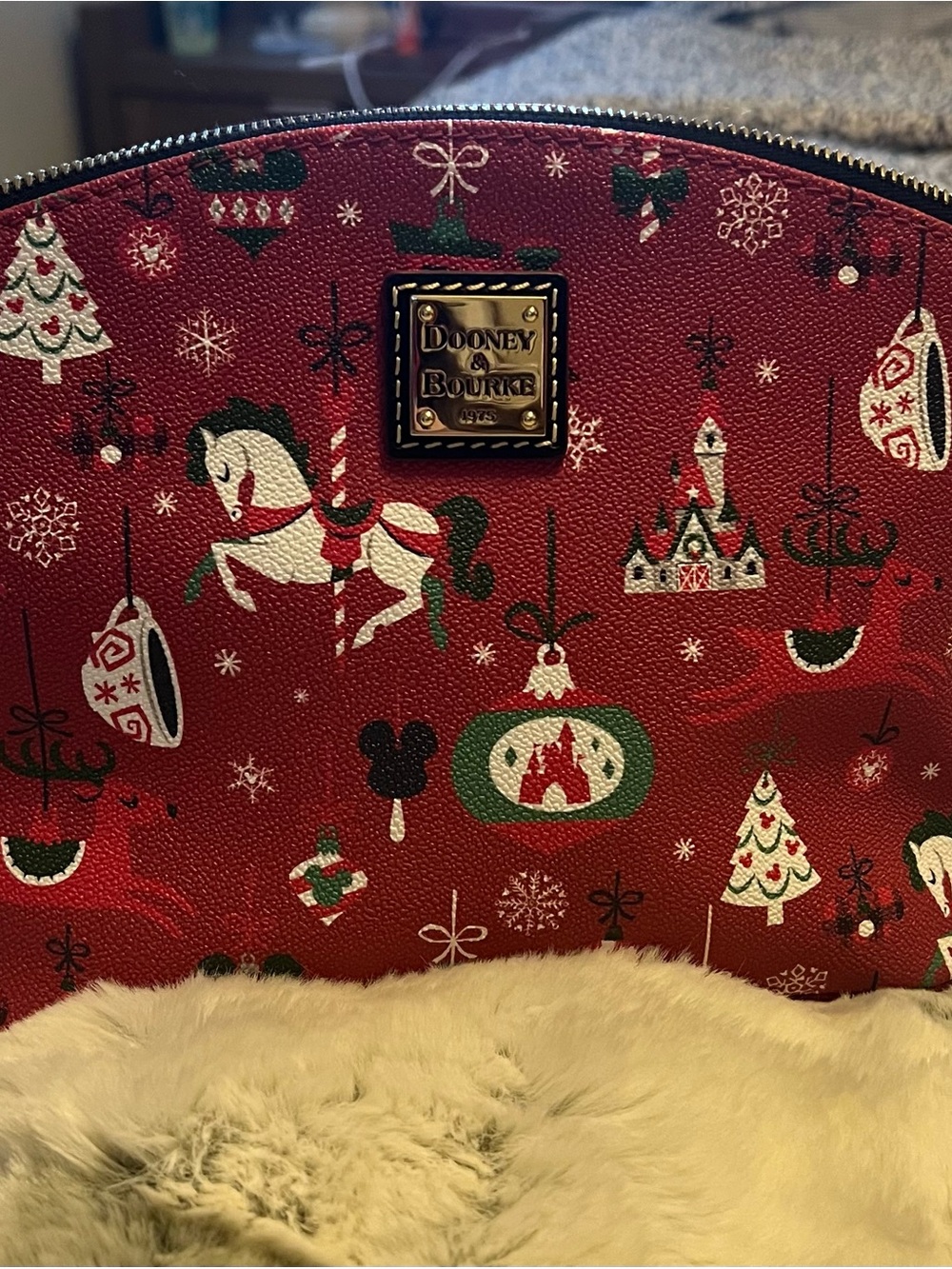 Dooney & Bourke Disney Holiday Leather Crossbody